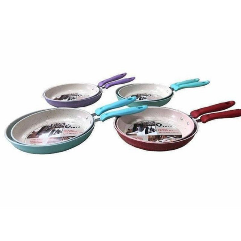 FRYPAN MARBLE TRI J SET / FRYPAN MARBLE / FRYPAN WARNA