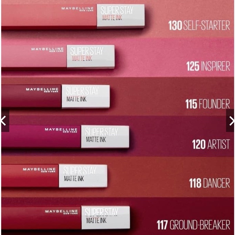 MAYBELLINE Superstay Matte Ink,Lip Matte