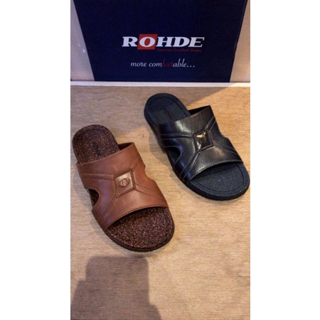 sandal slip on pria merk rohde 5619