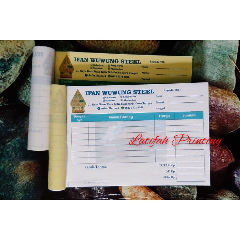 

Nota Custom/Nota Penjualan/Nota Murah