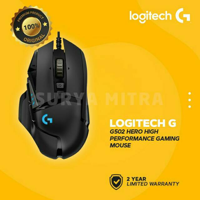 Mouse Gaming Logitech G502 Hero