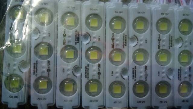 Led Modul 3 Mata Samsung 1.5 Watt 12 Volt