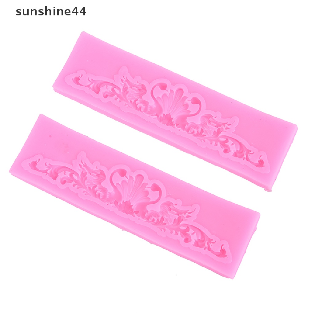 Sunshine 1PC Cetakan Fondant / Cokelat Bentuk Daun Bahan Silikon