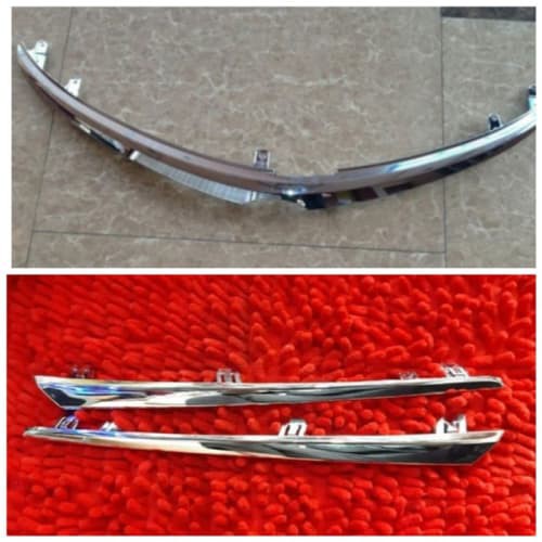 [Eksterior Mobil] Grill Krome Toyota Vios GEN 3 Lengkap Kumis bawah 2pc