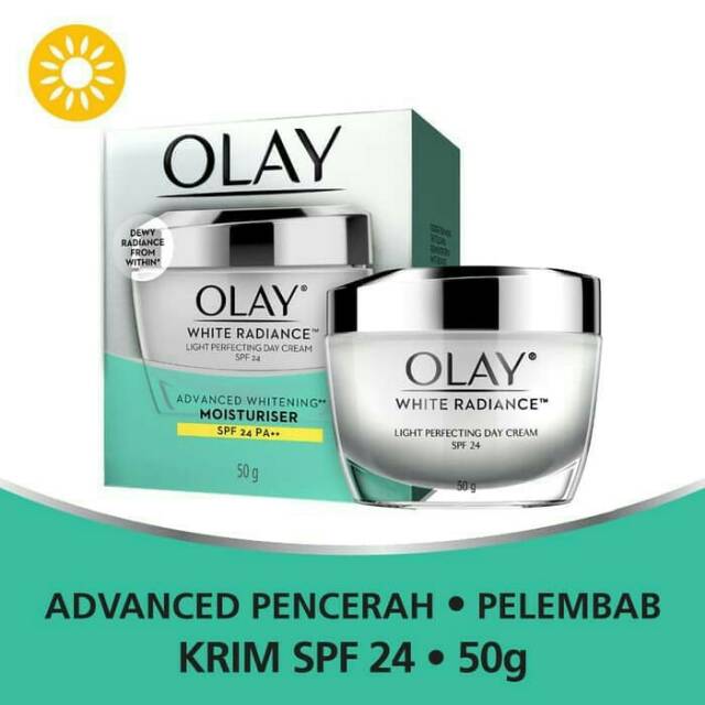 Olay white radiance day cream