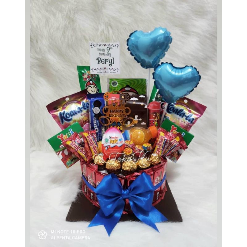 Snack Cake / Snack Tart / Buket snack / balon foil