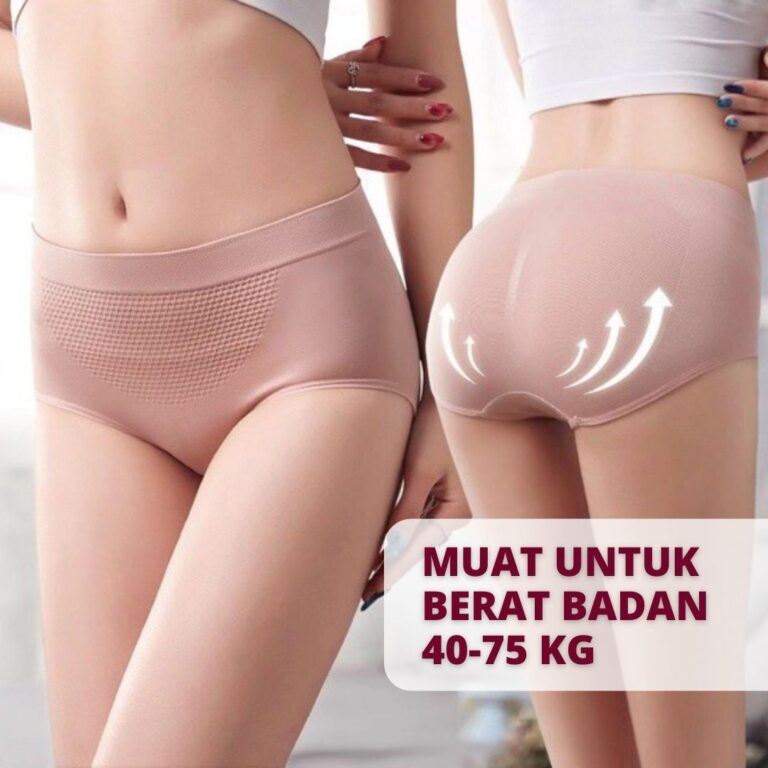 Celana Dalam Import Brief Wanita Model Seamless Motif 3D CD Cewe Sexy | CD Rajut Premium | Panties P
