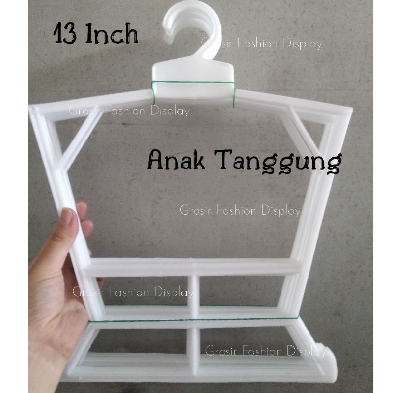 Hanger Layang Setelan Anak Tanggung Ukuran M / 13 Inch Gantungan Setelan Baju - BH