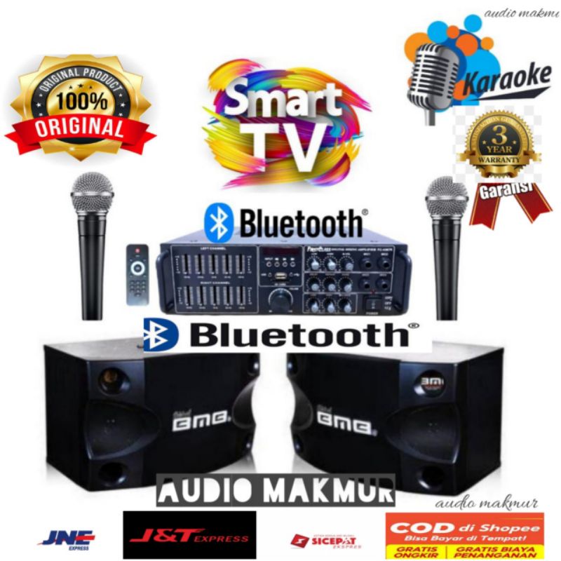 PAKET SOUND SISTEM BMB 8 INCH ORIGINAL BMB /PAKET SOUNDSISTEM BMB 8 INCH ORIGINAL