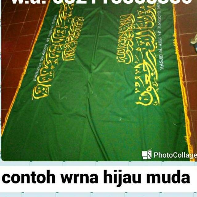 PROMO TERLARIS Kain Tutup Penutup Keranda Jenazah Bahan Tebal American Drill Full Bordir TERMURAH