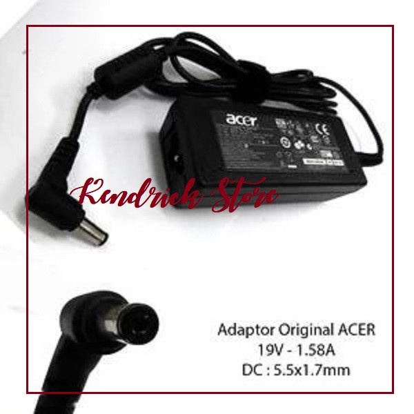 ORI Adaptor Charger Acer Aspire Happy 2 532H 532P 19V 1.58A Original