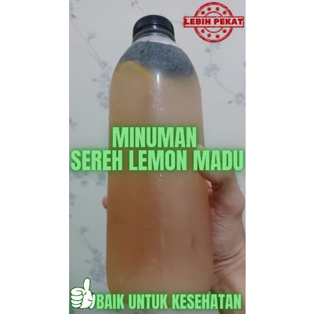 

Minuman Sereh Lemon Madu - Premium 950 ml