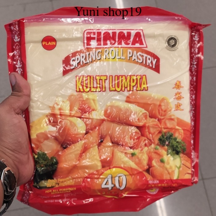 

kulit lumpia finna spring roll isi 40
