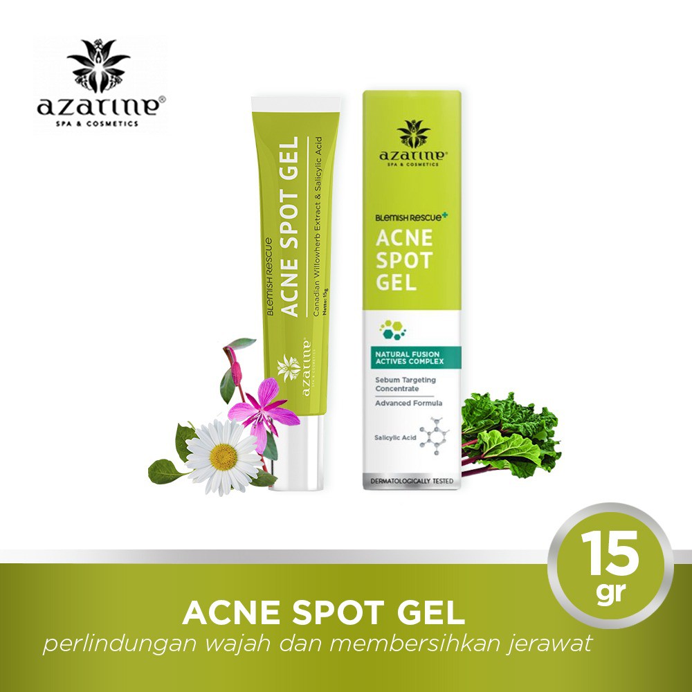 Azarine Acne Spot Gel 15 gr | Shopee Indonesia