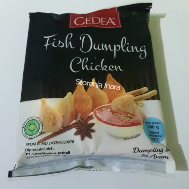 

Cedea Fish Dumpling Chicken 200gr