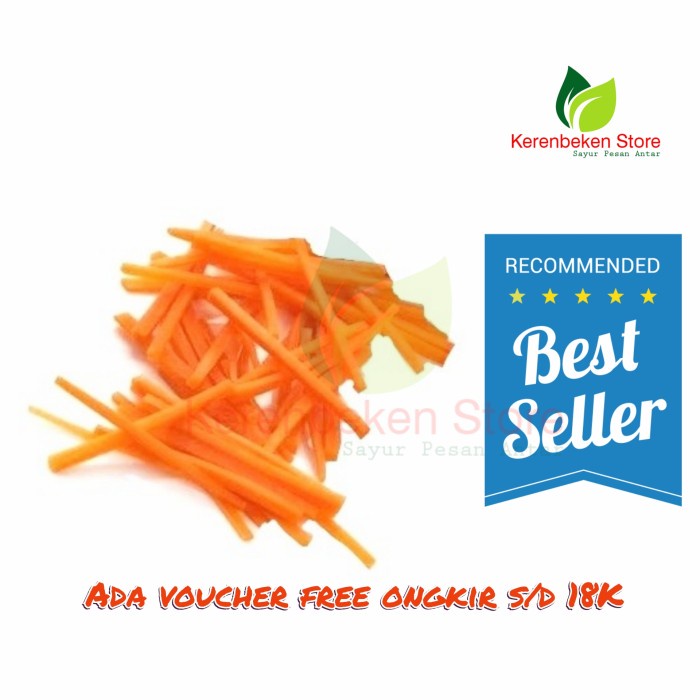 

wortel iris per 250gr