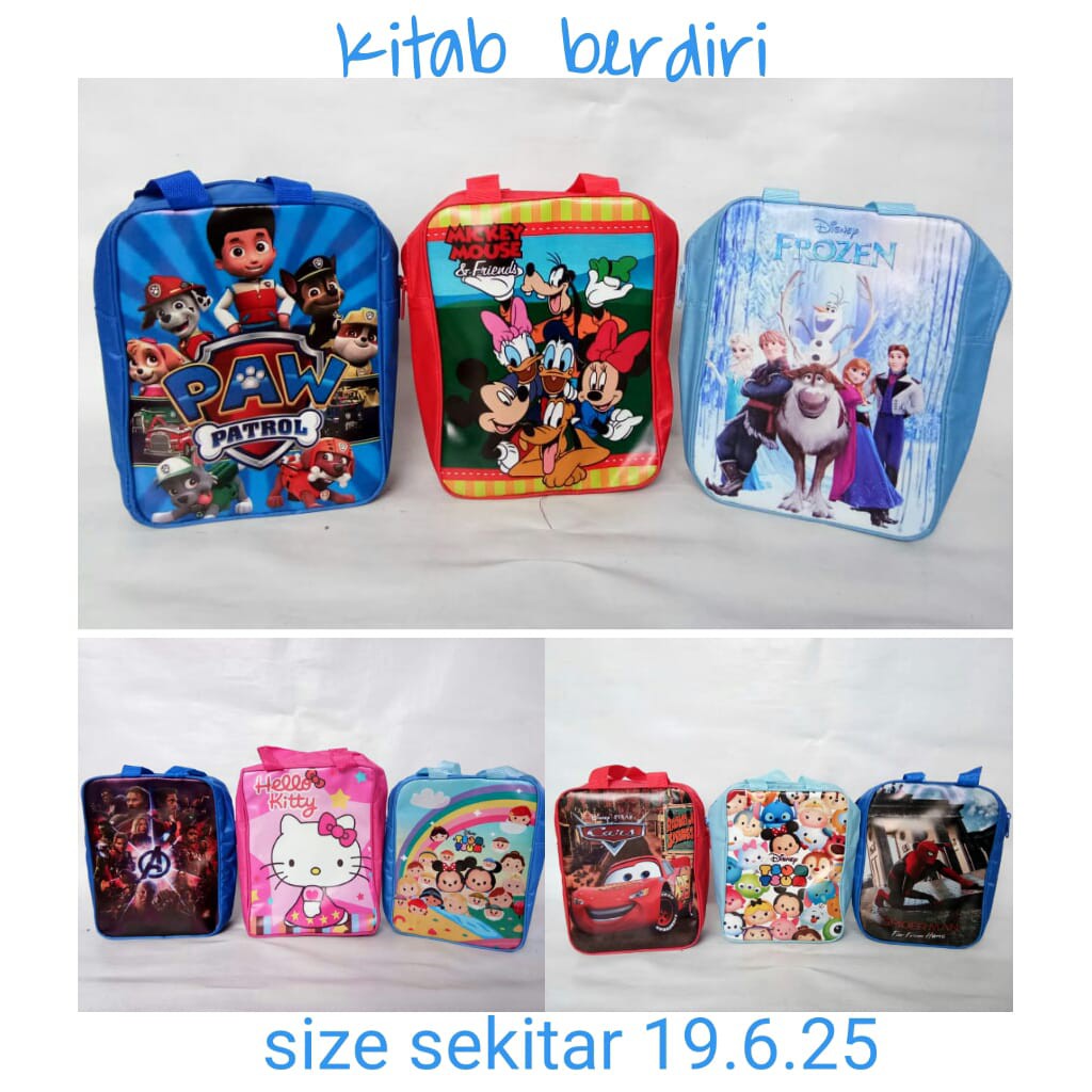 

Tas ulangtahun / tas goodiebag/ tas kitab Berdiri