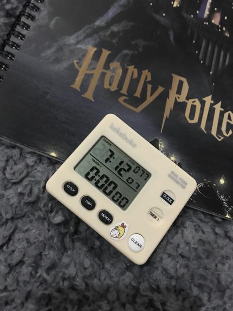 Sm Dual Study Timer Desk Stopwatch D-day Digital Time Clock Alarm Watch