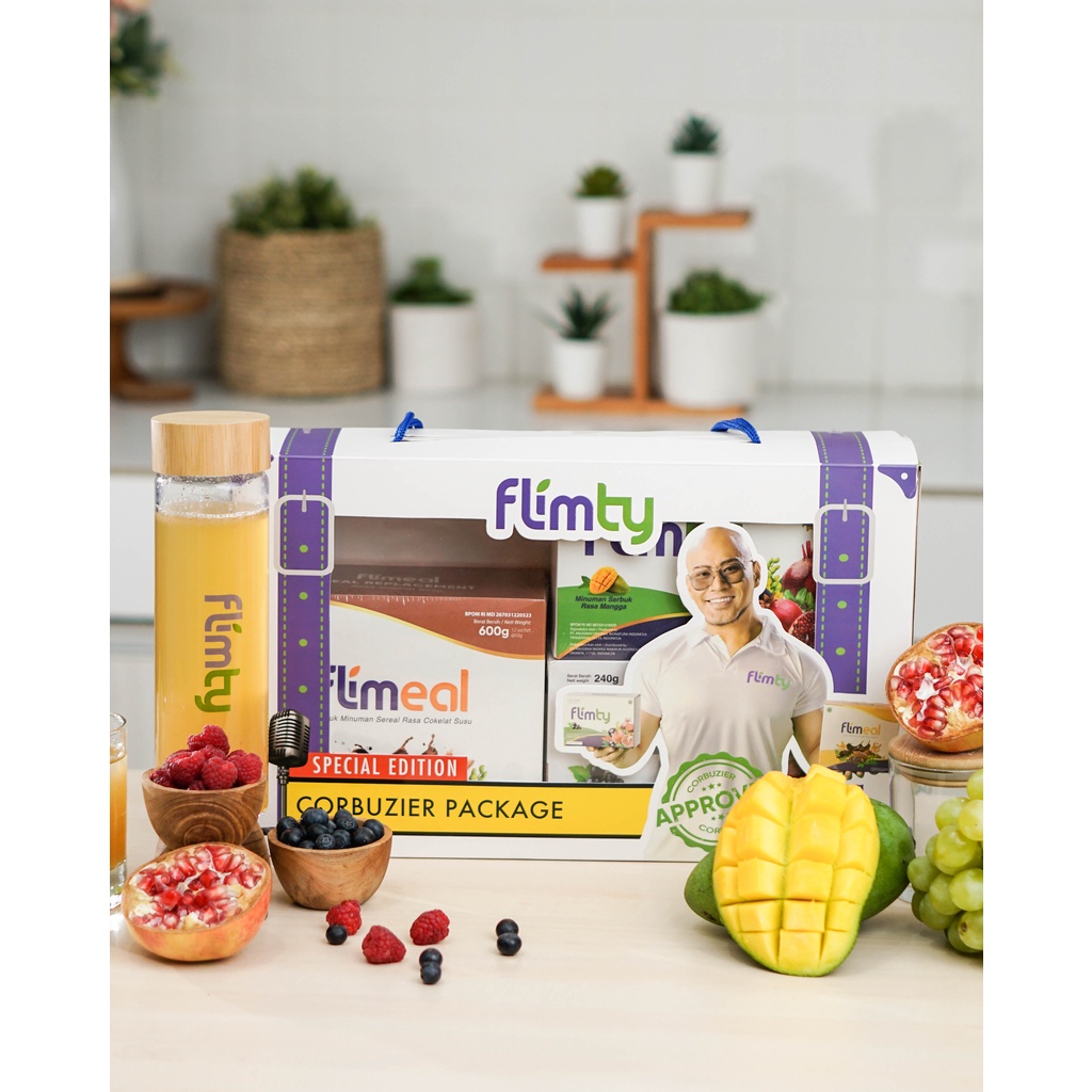 [ORIGINAL] LIMITED EDITION FLIMTY FIBER DEDDY CORBUZIER SERIES LAUNCH PAKET BUNDLING FLIMTY MANGGA F