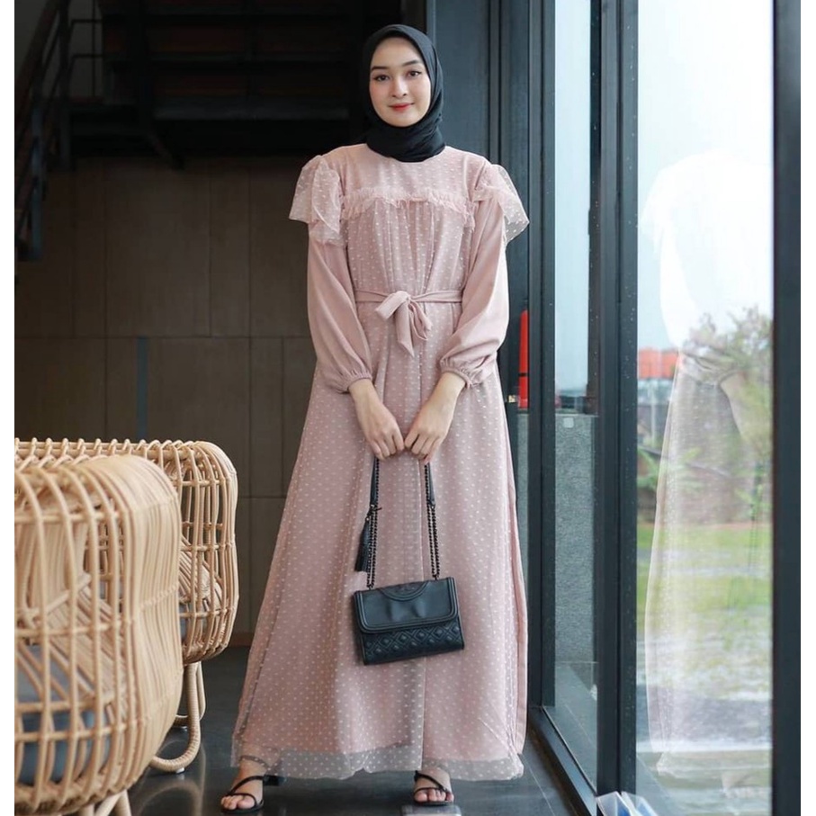 MIRA DRESS JUMBO BEST SELLER| DRESS MIX TILE PREMIUM S M L XL XXL XXXL 5L R_PROJECT