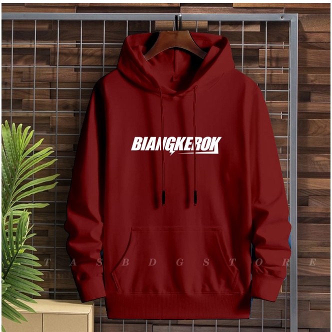 SWEATER HOODIE DISTRO SWEATER PRIA JUMPER OBLONG COWOK MERAH JAKETPRIA MOTIF biank kerok