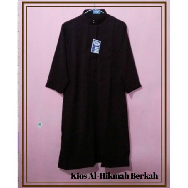 Jubah Ataqy Tipe Saudi 10 / 11 Tahun | Jubah Anak Polos Wolfis | Jubah Banin Di Kios AlHikmah Berkah