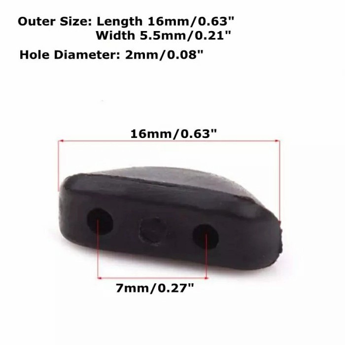 Nosepad nose pad dudukan kacamata cocok utk Oakley Crosslink