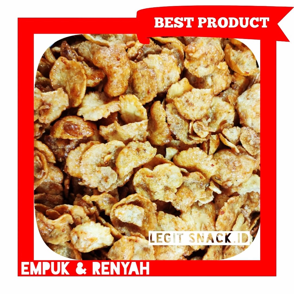 

Emping Pedas Manis Empuk Tipis Renyah / Keripik Melinjo Manis Pedes / Emping Koin 500 Gr