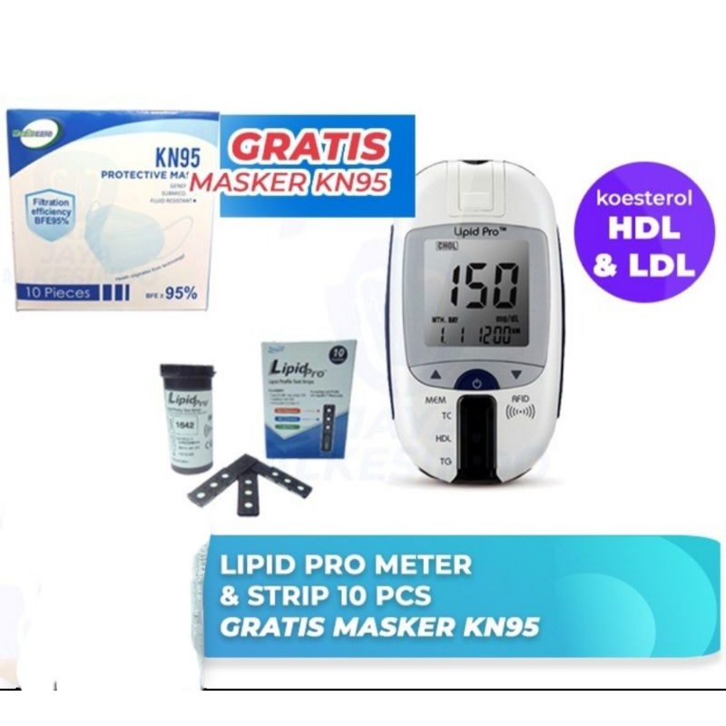 Alat Cek Kolesterol Total HDL Trigleseri LDL