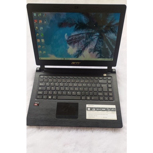 LAPTOP ACER ASPIRE Z3-451 AMD A10,LAPTOP GAMING DAN DESAIN,LAPTOP BEKAS MULUS,LAPTOP SECOND