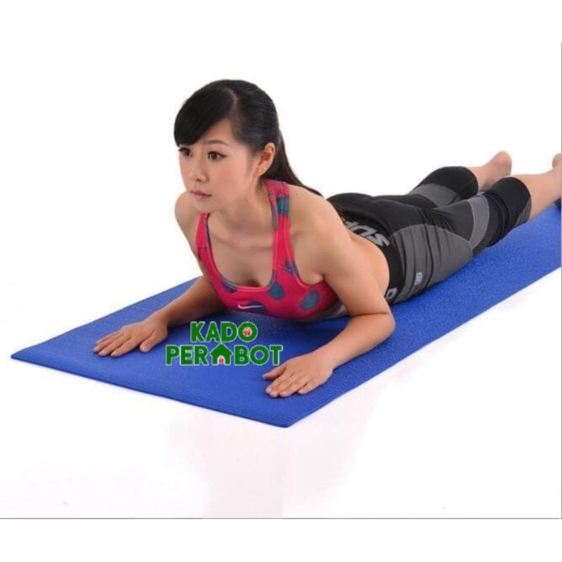 matras yoga 6mm - alat olahraga senam - yoga mat