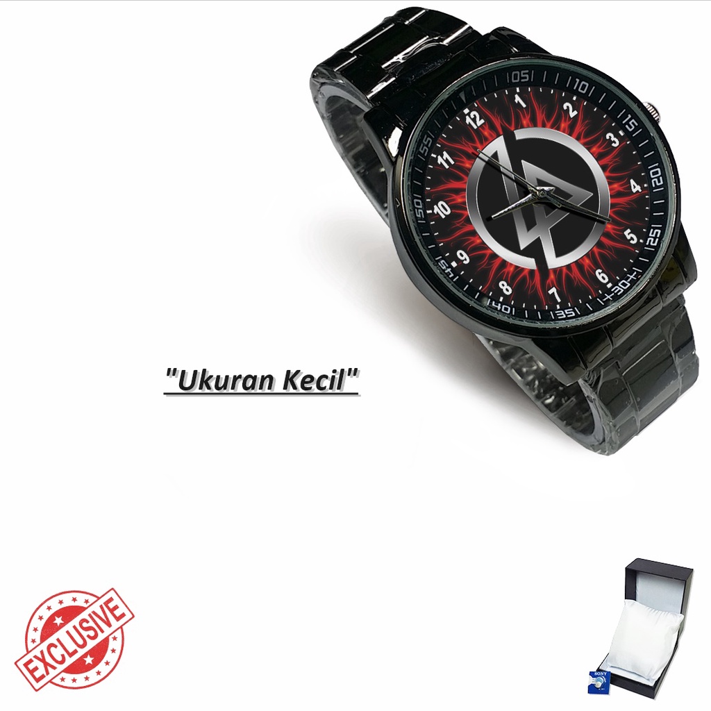 Jam Tangan Rantai Couple L.P LINKIN PARK (Awesome)