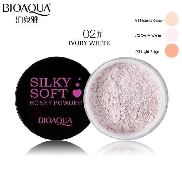 BIOAQUA SILKY POWDER HONEY BEDAK BIOAQUA