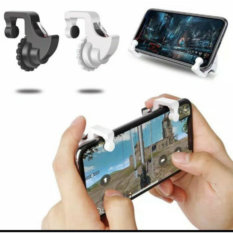 Alat Bantu Game HP Pubg Ros V8 R1 L1 Sharp Shooter Joystik Trigger Gaming Controller