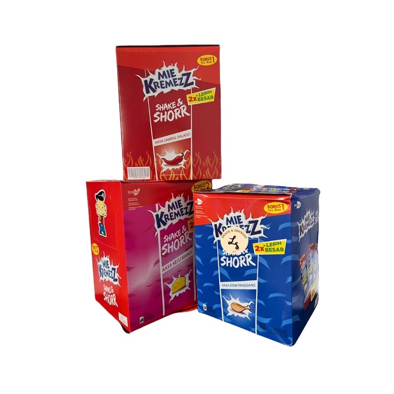 

Mie Kremezz Kremses Shorr 1000 1 Box Isi 20 @20g