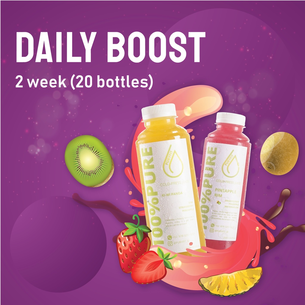 

Puryfit Cold Pressed Juice Daily Boost - 2 Weeks