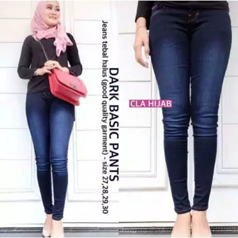 Celana Jeans Strecth PRADA - NAVY