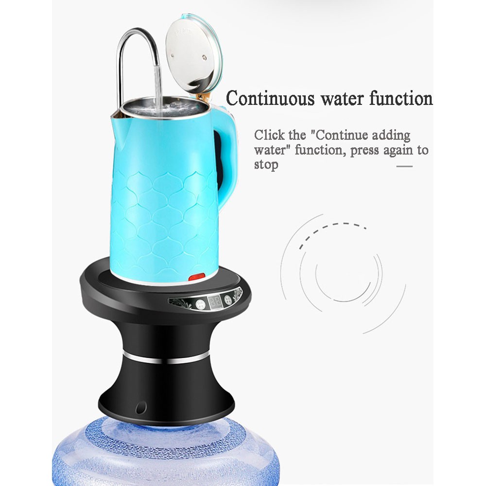 Dispenser Air Galon Elektrik USB Rechargeable Water Pump - Termurah