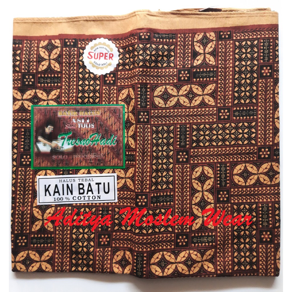 KAIN SAMPING KEBAT PANJANG / KAIN JARIK BATIK TRESNO HADI / KAIN BATU SUPER HALUS