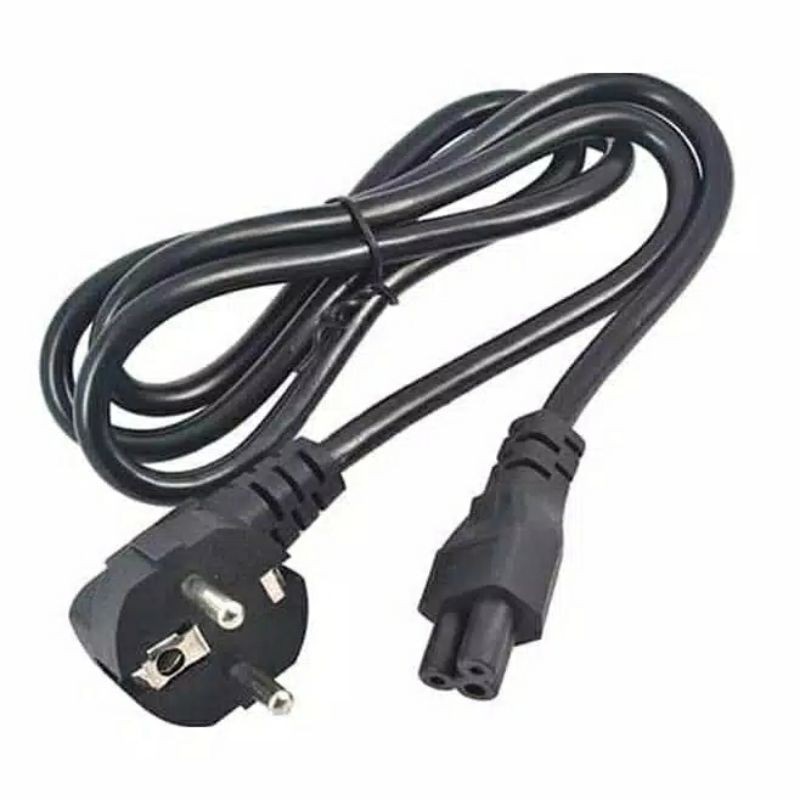 Jual Kabel Power Adaptor/MONITOR Laptop 3 Lubang TEBAL Original ...