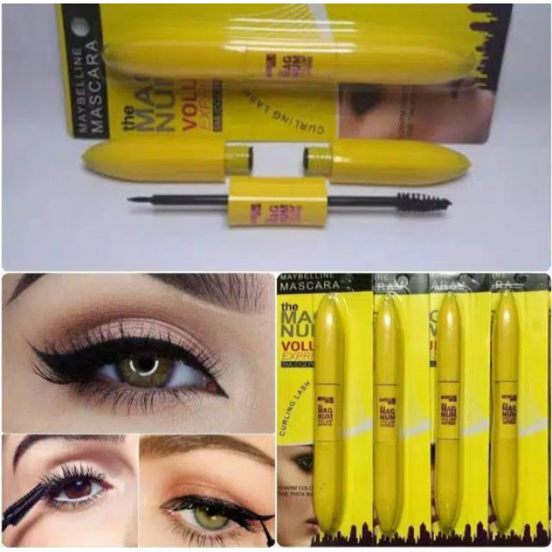 Mascara dan Eyeliner Maybelline - Eyeliner+Mascara Maybelline 2in1