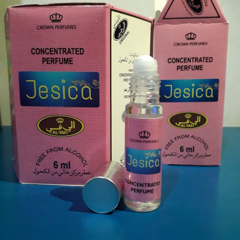 JESSICA Parfum AlYafi Minyak Wangi Roll On Non Alkohol Kemasan 6ml