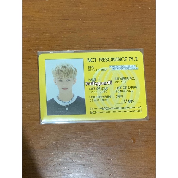 (ready) id card mark resonance