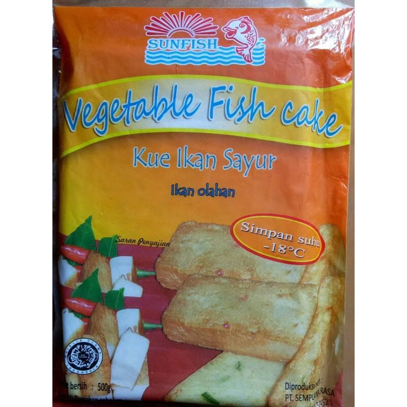 Jual sunfish vegetable fish cake 500gr Shopee Indonesia