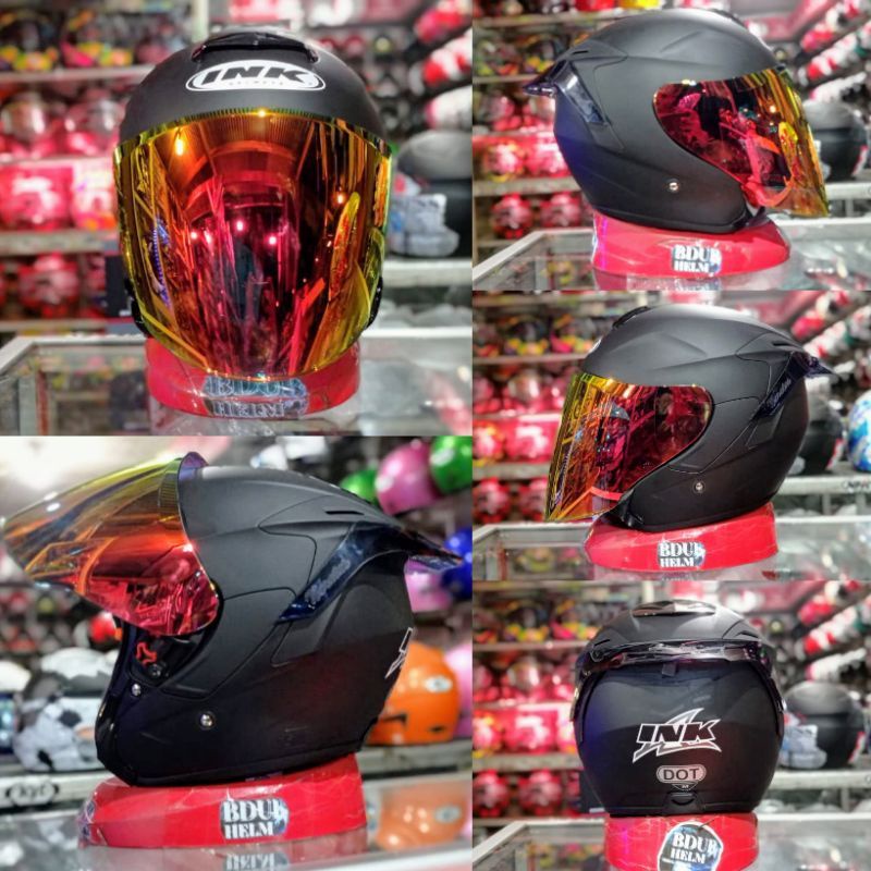 helm ink dynamic solid paket ganteng full-Ganteng 4
