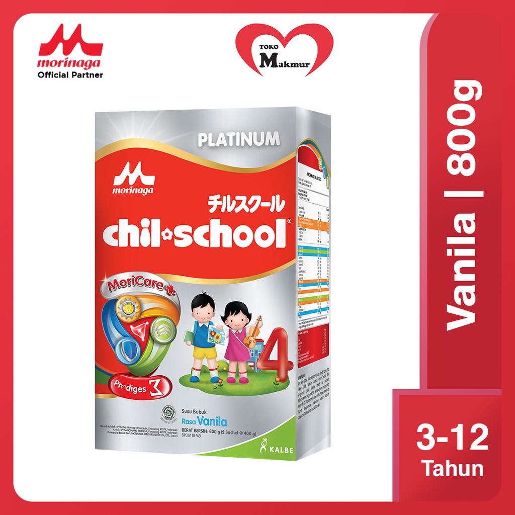 Chil School Platinum 800 Gram / Toko Makmur Online