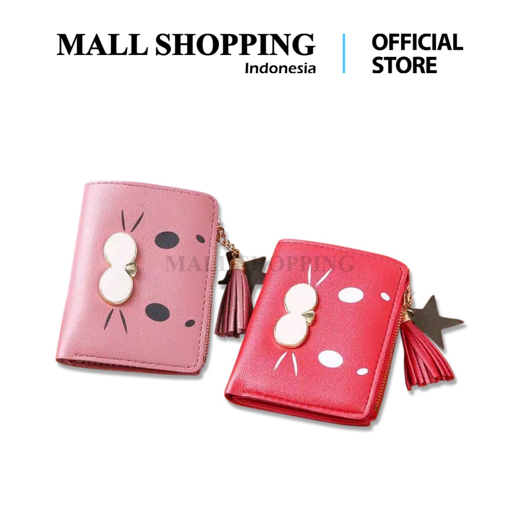 (COD) Dompet Lipat Wanita Dompet Import Murah Dompet Mini MALLSHOPPING