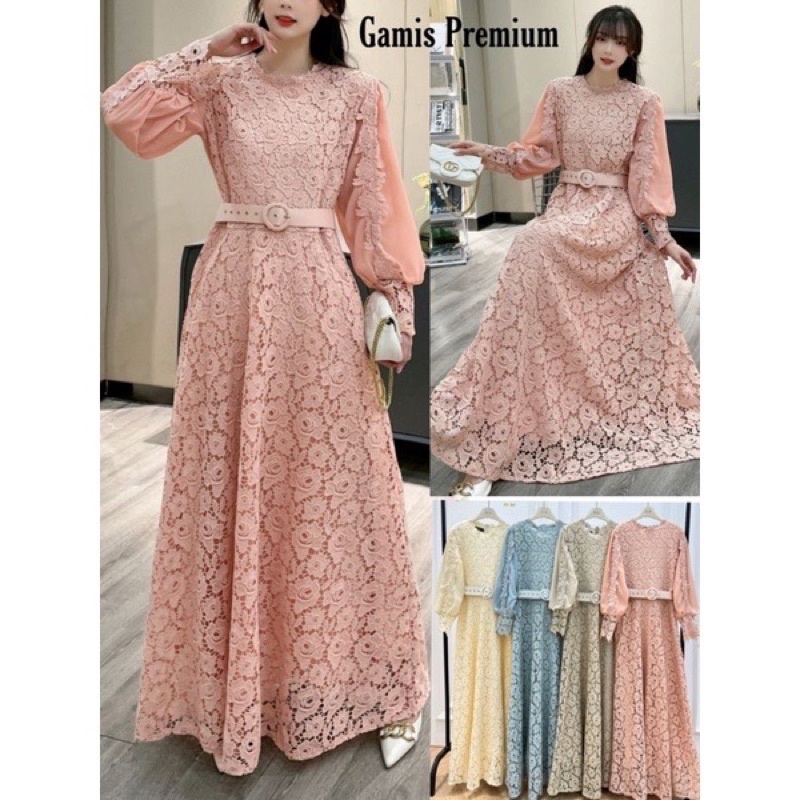 CHERIES GAMIS BRUKAT/CHERIES DRESS BRUKAT
