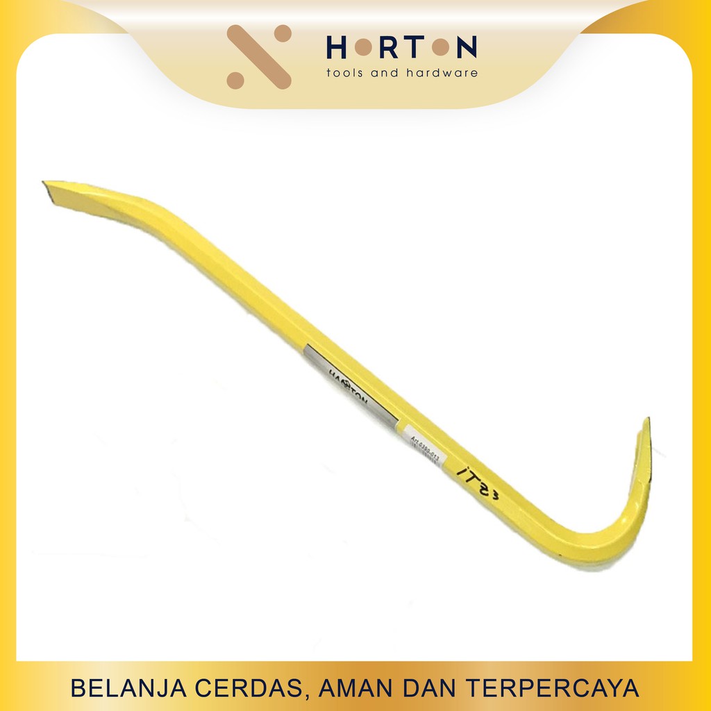HASSTON PROHEX 0390-014 Crowbar / Linggis 18" / Alat Buka Paku 18 Inci