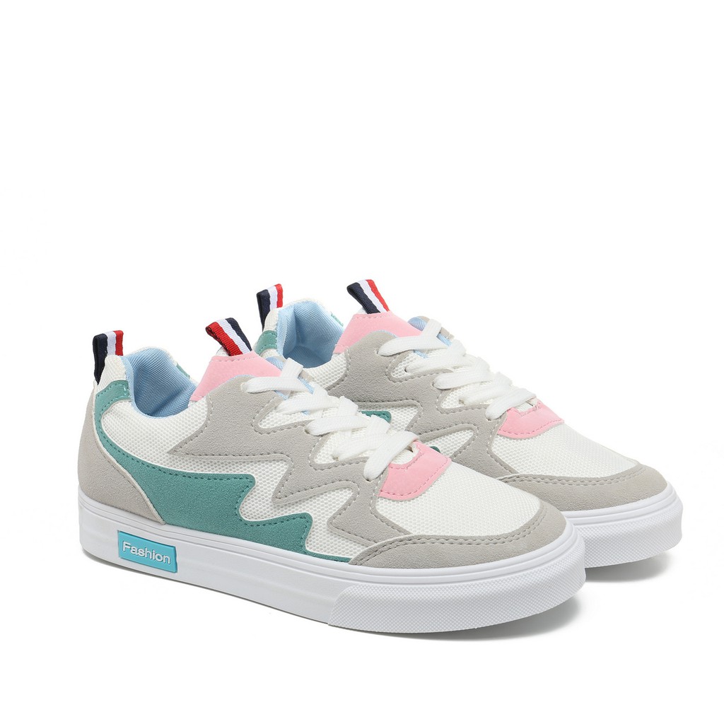 PVN Sepatu  Sneakers  Wanita  Sport Shoes Pink Tosca 114 